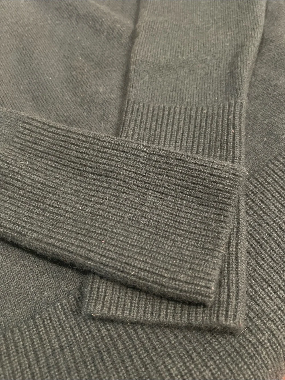 Athleta Dark Green Merino-Cashmere Turtleneck Sweater