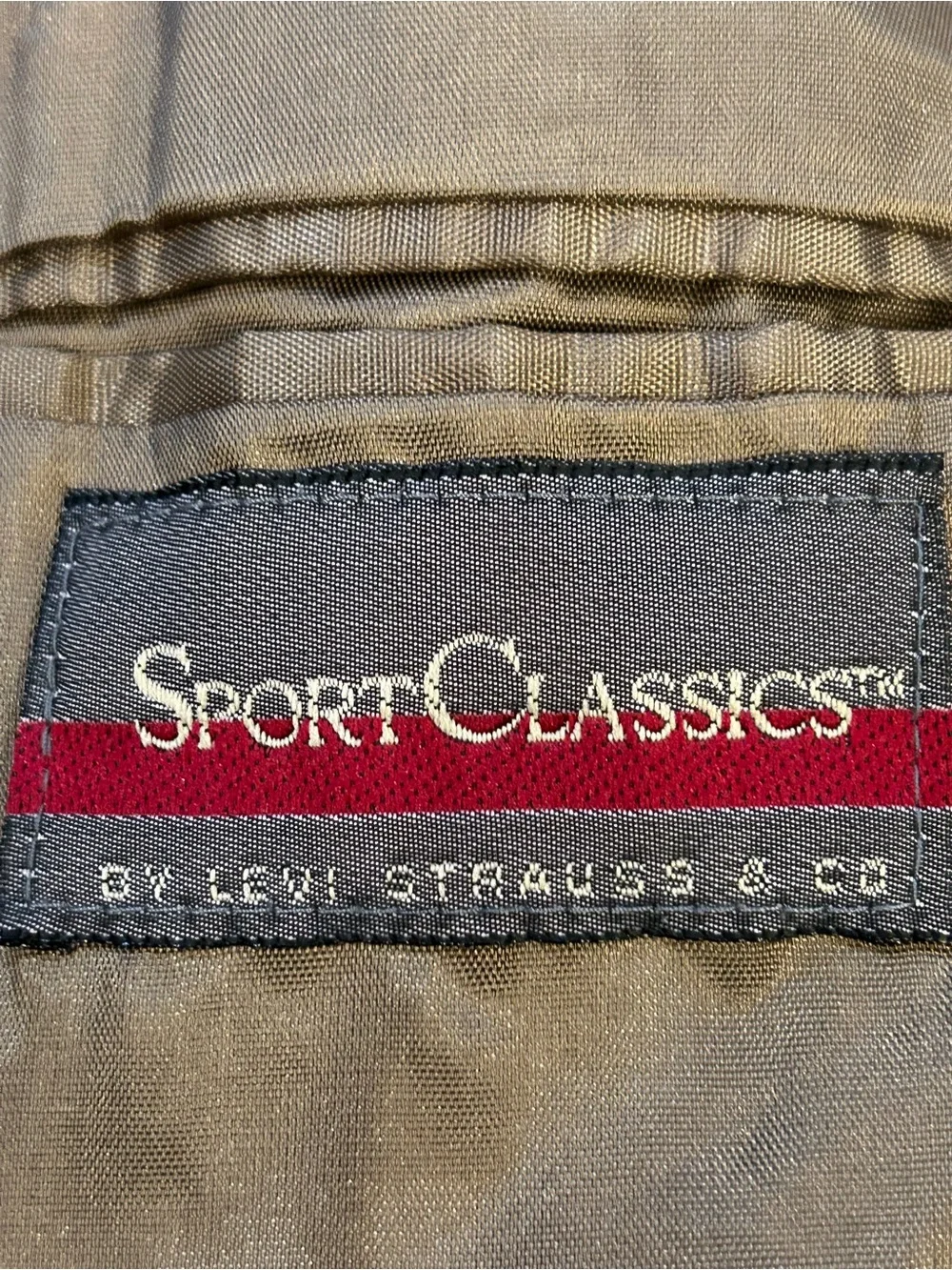 Levis Strauss vintage sports