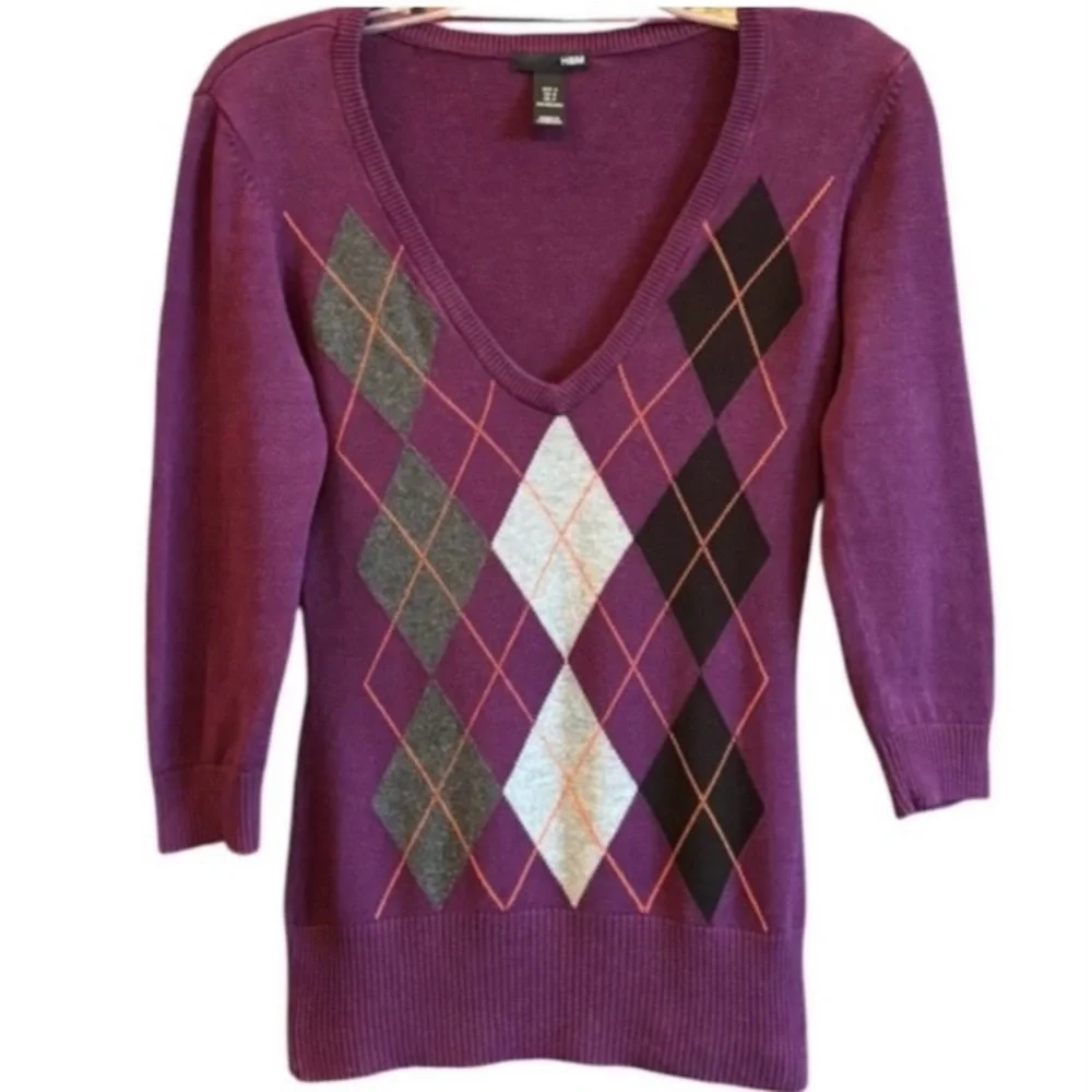 Vintage stylish purple