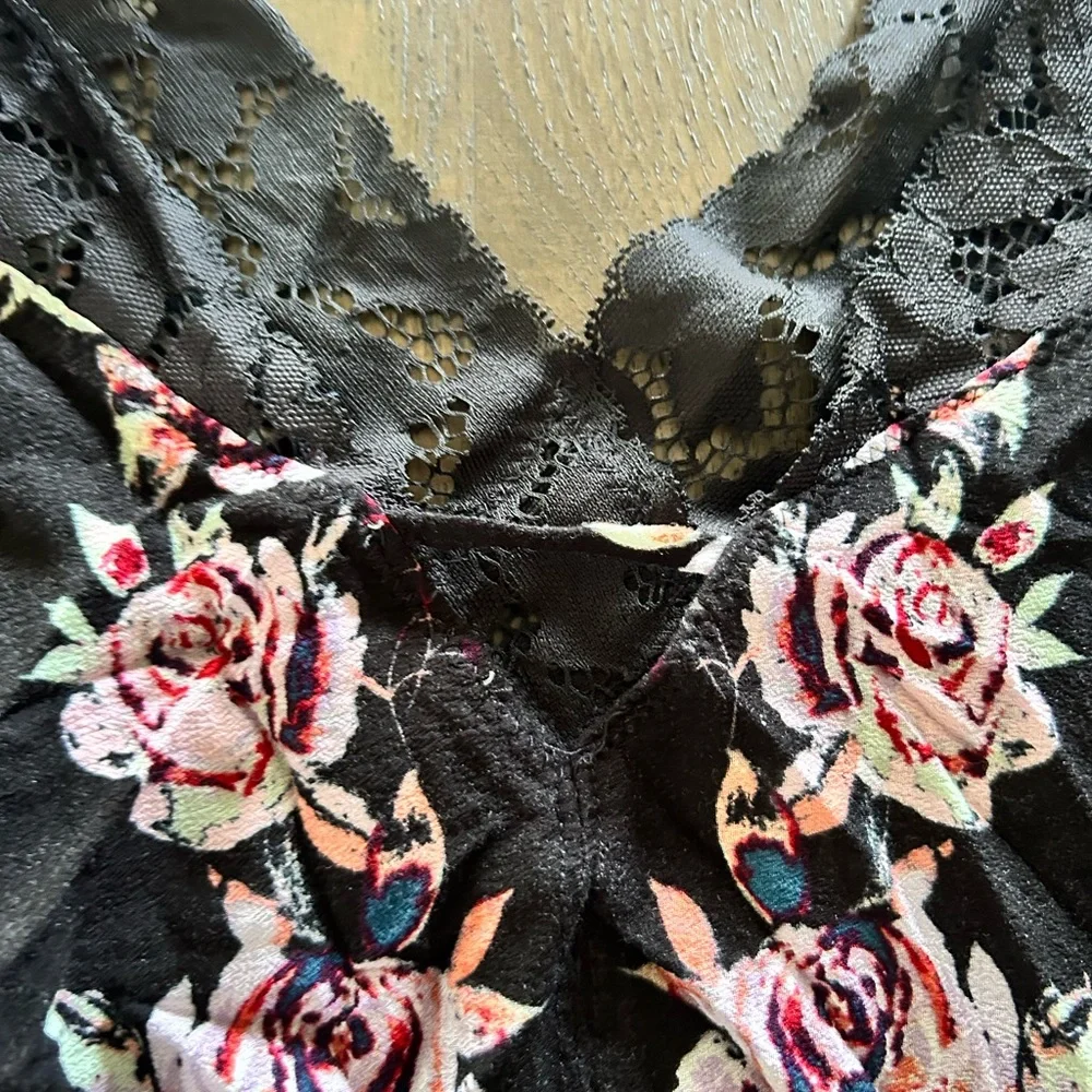 Free People pink floral out
