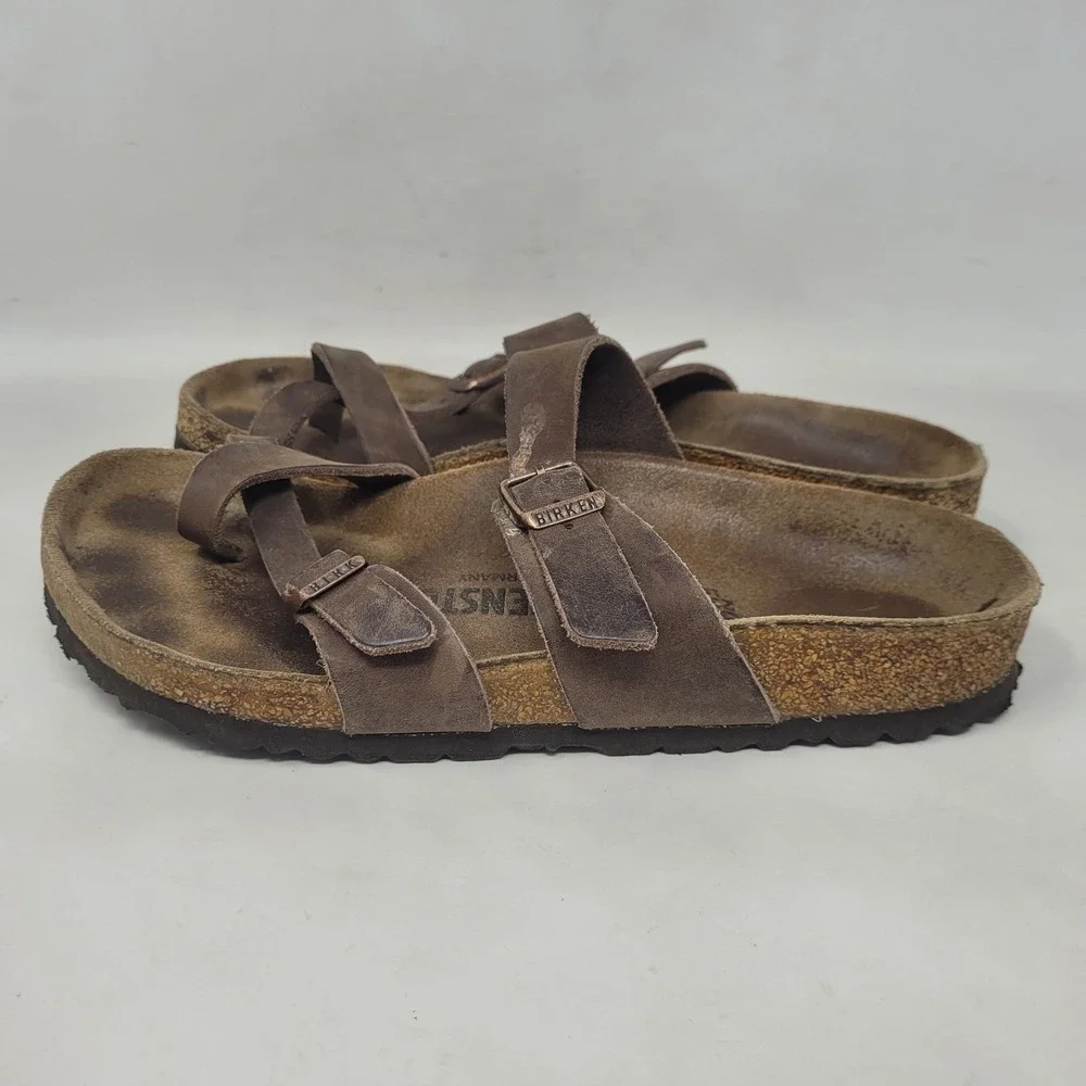 Birkenstock darkening footprint