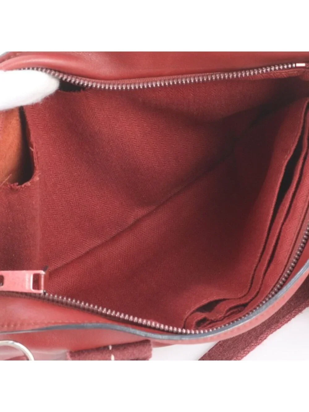 Hermes Caravan Horizontal PM Leather 2-Way Shoulder Bag Crossbody Hand