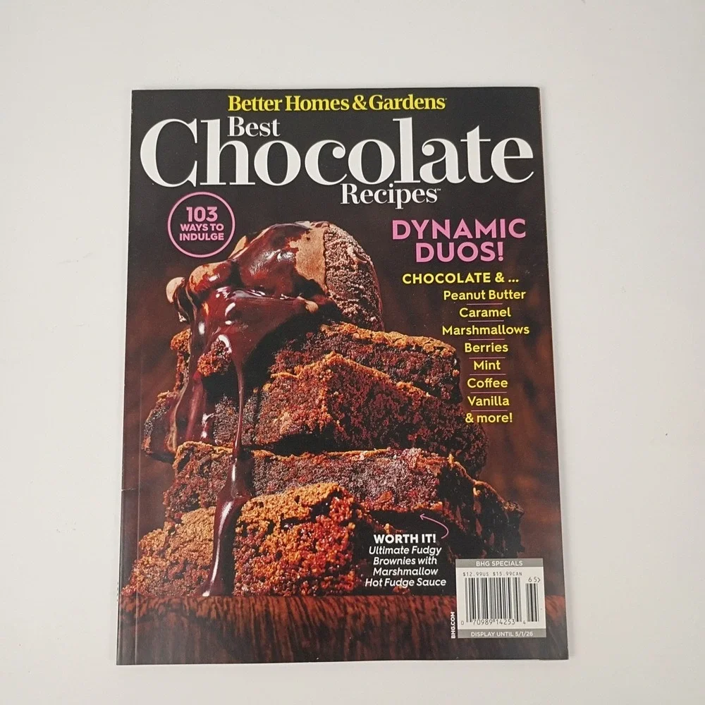 Better Homes and Garden Magazine Best Chocolate Recipes 103 Ways To Indulge‎