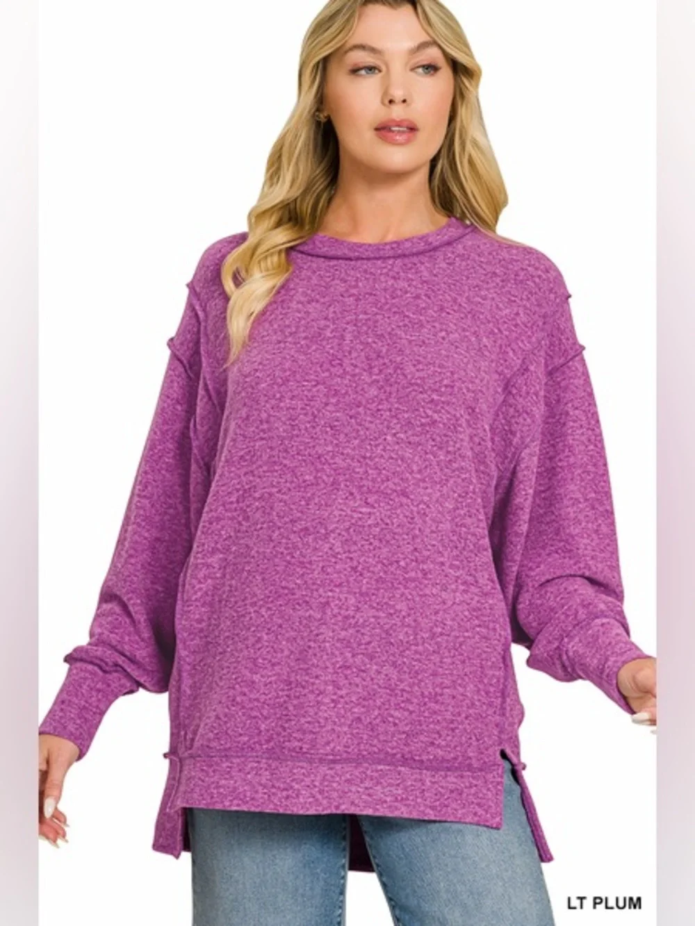 Zenana Outfitters brushed melange