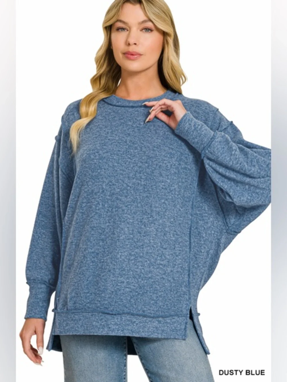 Zenana Outfitters brushed melange