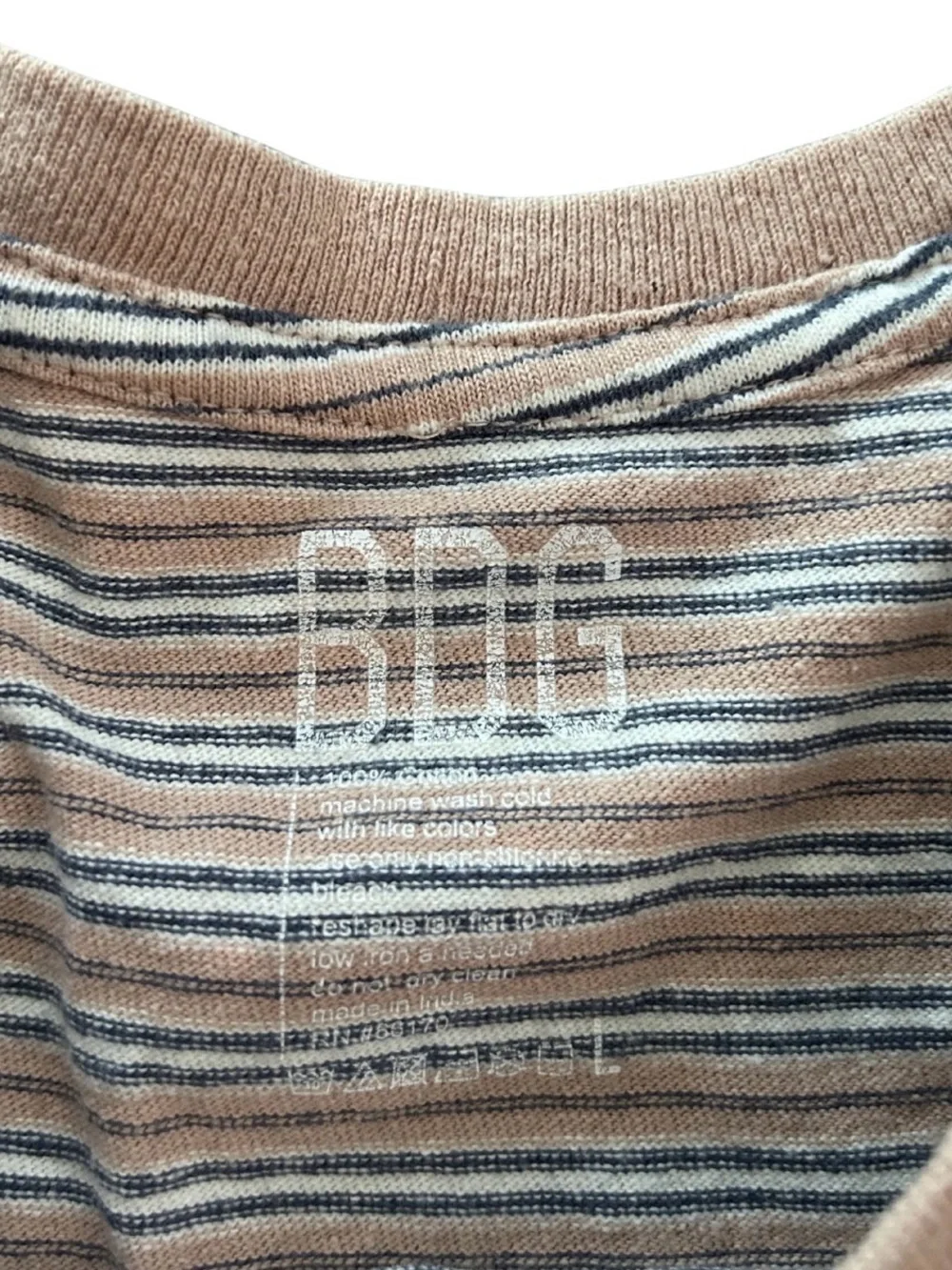 BDG striped cotton