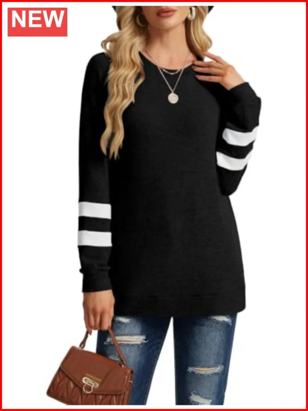 N/A crewneck pullover