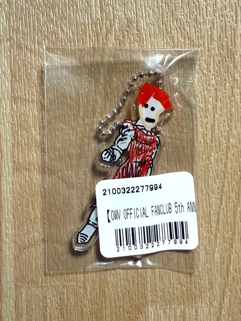 OWV Online Lottery Honasanu Acrylic Keychain Kosuke Honda