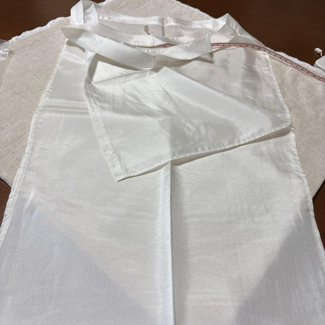 775 White Silk Fundoshi, Free Size