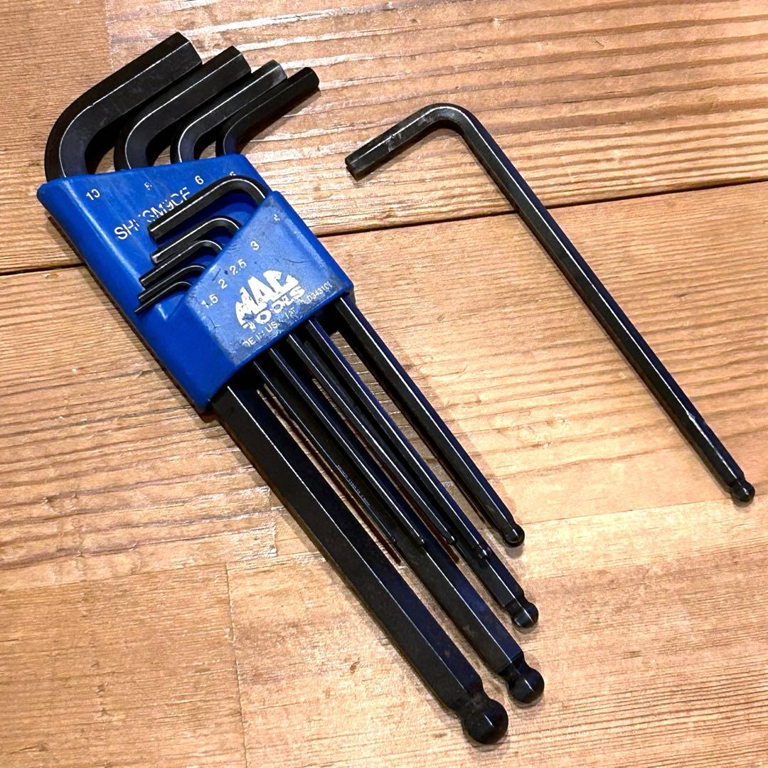 Mac Tools TRUSCO Hex Wrench Metric Set ⑦