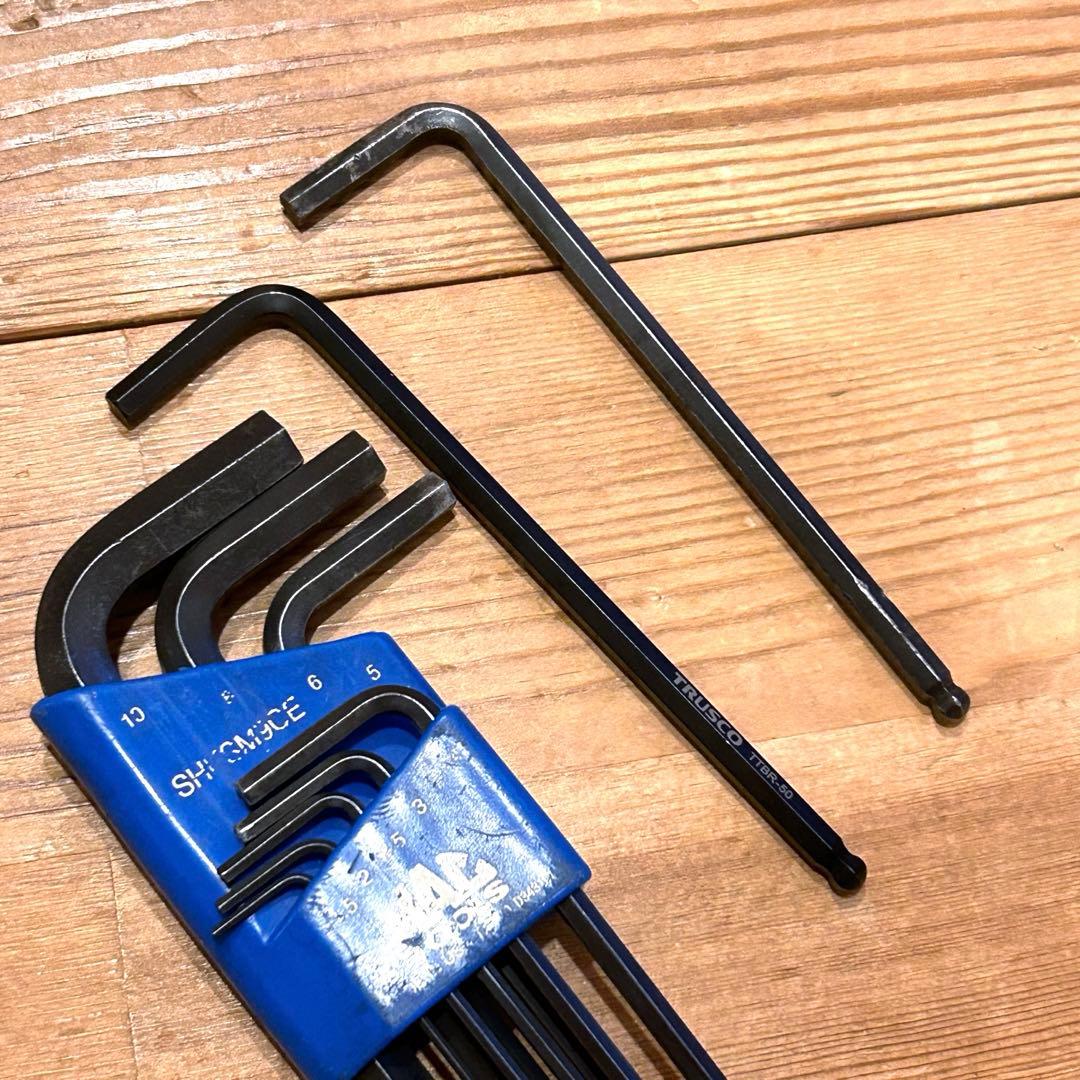Mac Tools TRUSCO Hex Wrench Metric Set ⑦