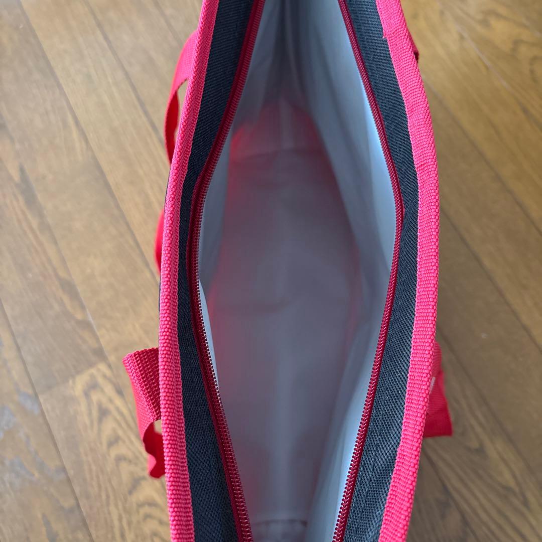 TRADER JOE'S Tote Bag Black and Red - New with Tags, Insulated Bag