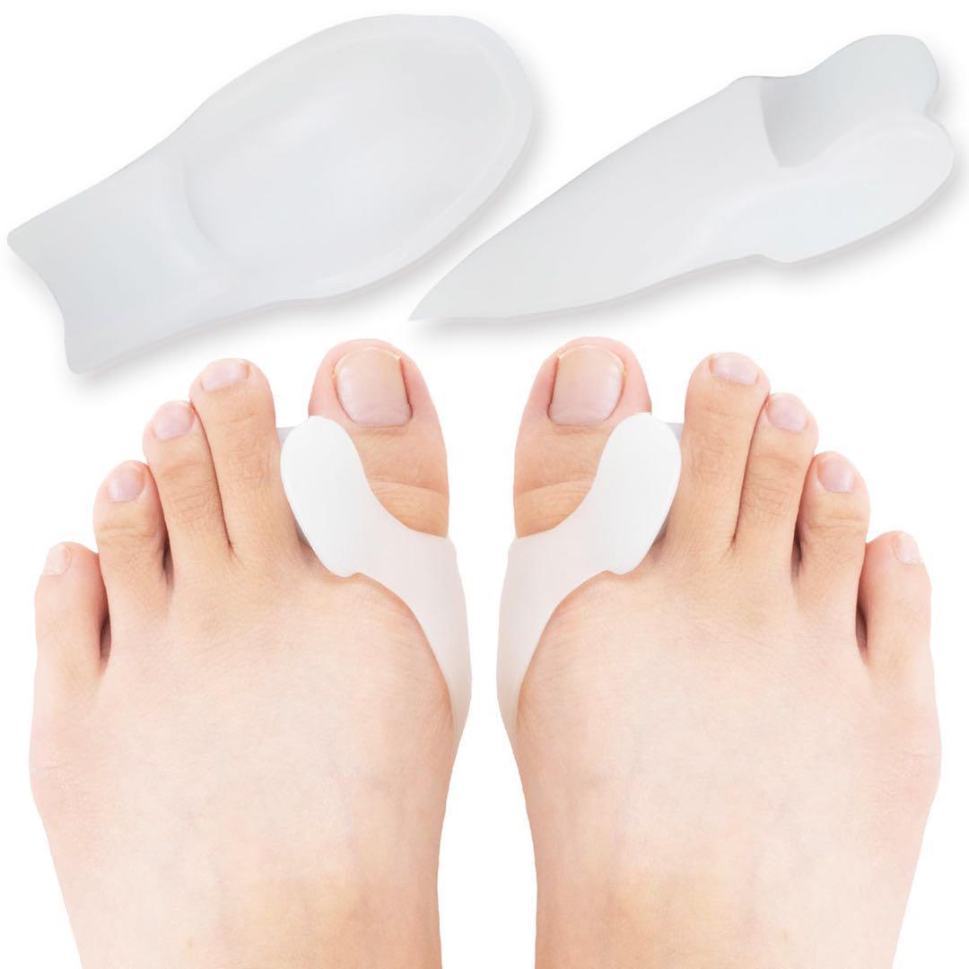 Last Chance! Big Toe Silicone Separator - Set of 2 (Left & Right) - Toe Spreader & Big Toe Protector