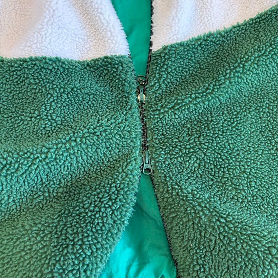 Nike Fleece Jacket Green/White