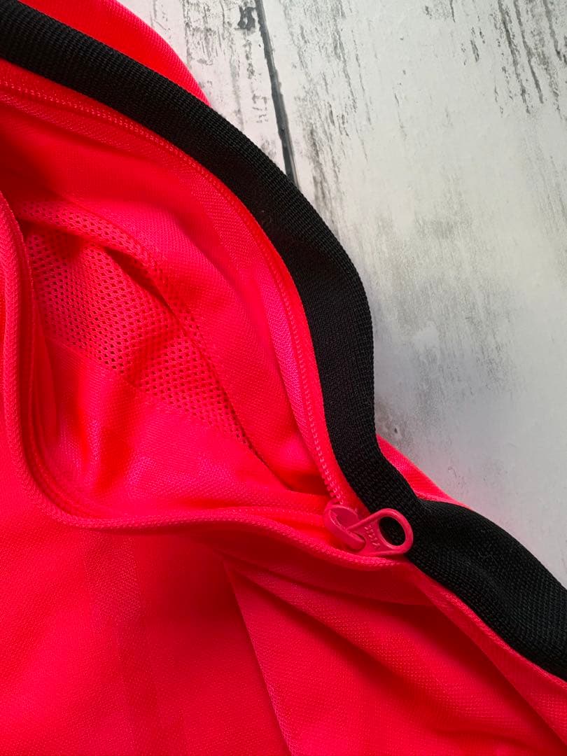 Excellent Condition ★ NIKE Half Pants ★ Embroidered Logo ★ Zippered ★ Fluorescent Pink ★ L ★ Soccer
