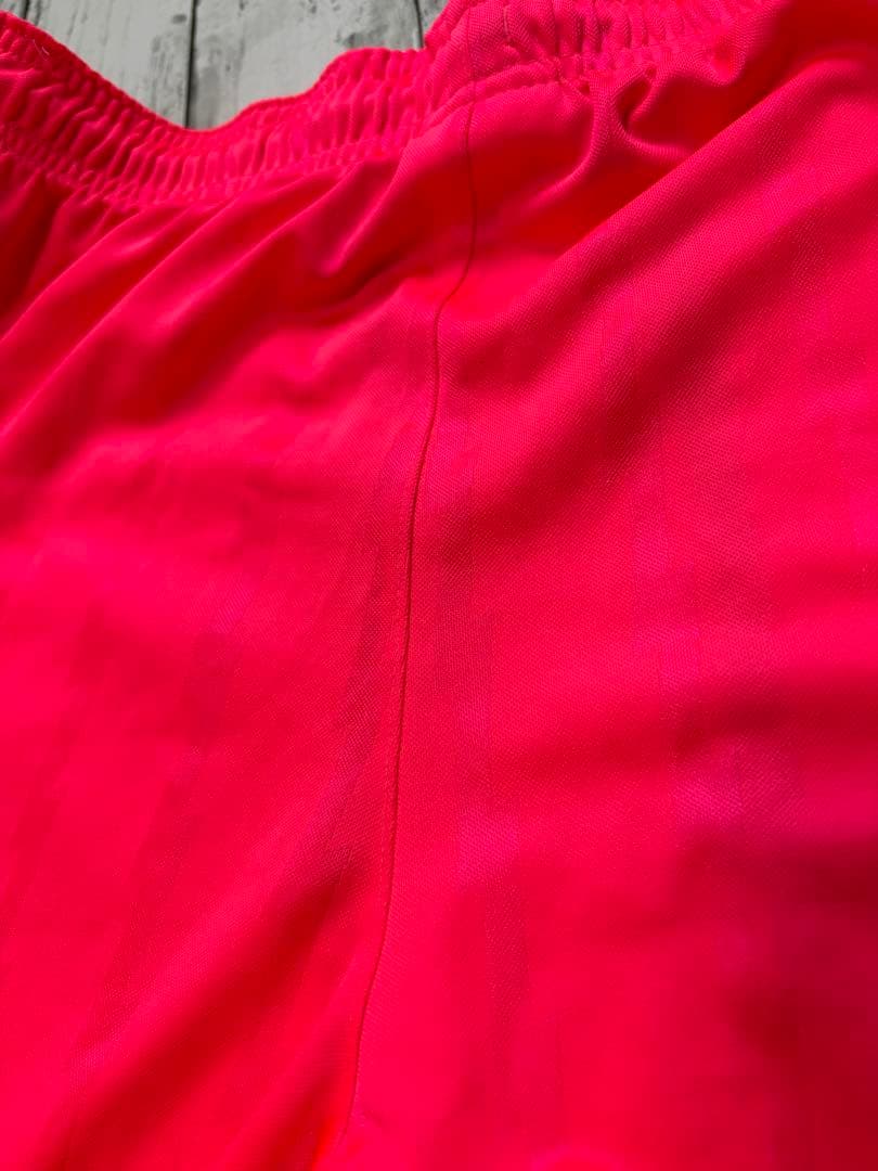 Excellent Condition ★ NIKE Half Pants ★ Embroidered Logo ★ Zippered ★ Fluorescent Pink ★ L ★ Soccer