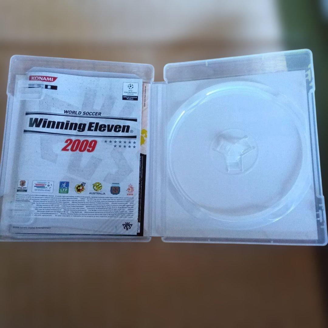 Box and Manual Only - Winning Eleven 2009 (PS3)