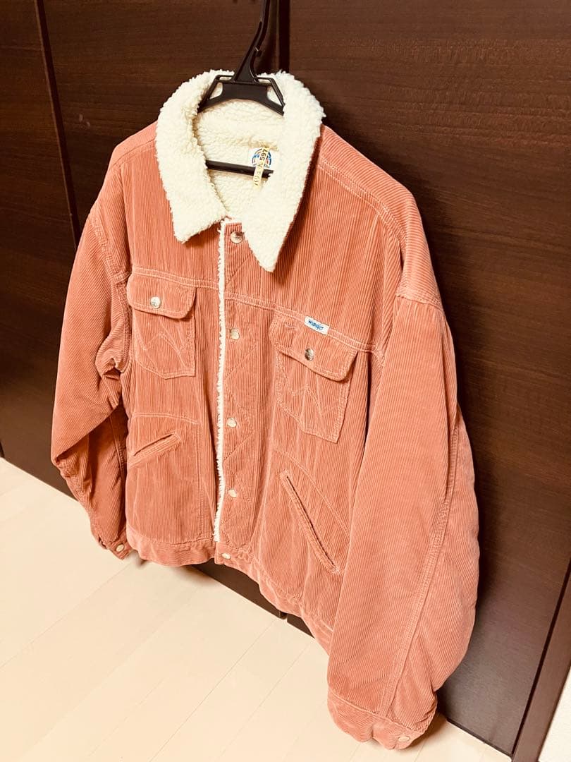 Wrangler Corduroy Boa Jacket Pink