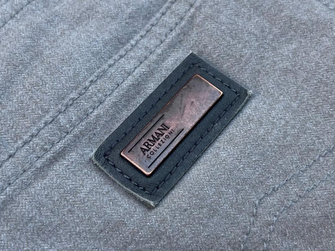 ARMANI COLLEZIONI / Dress Pants / Straight Leg / Low Rise / Y2K