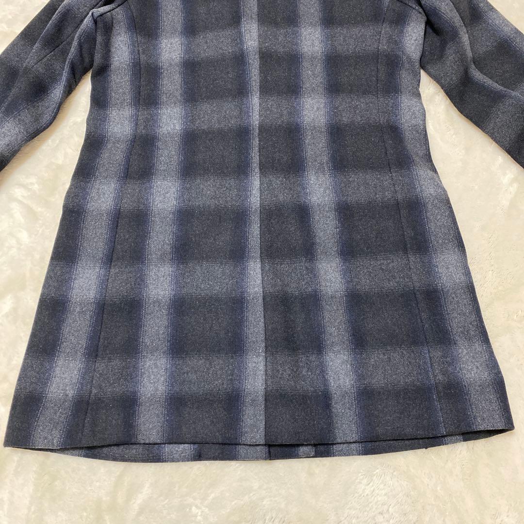 【New with Tags】 G-STAR RAW Wool Check Chester Coat Women's S