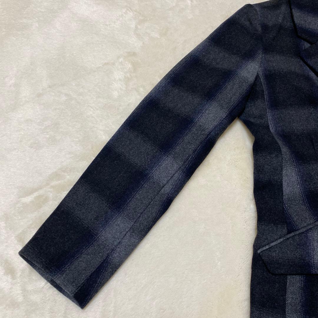 【New with Tags】 G-STAR RAW Wool Check Chester Coat Women's S