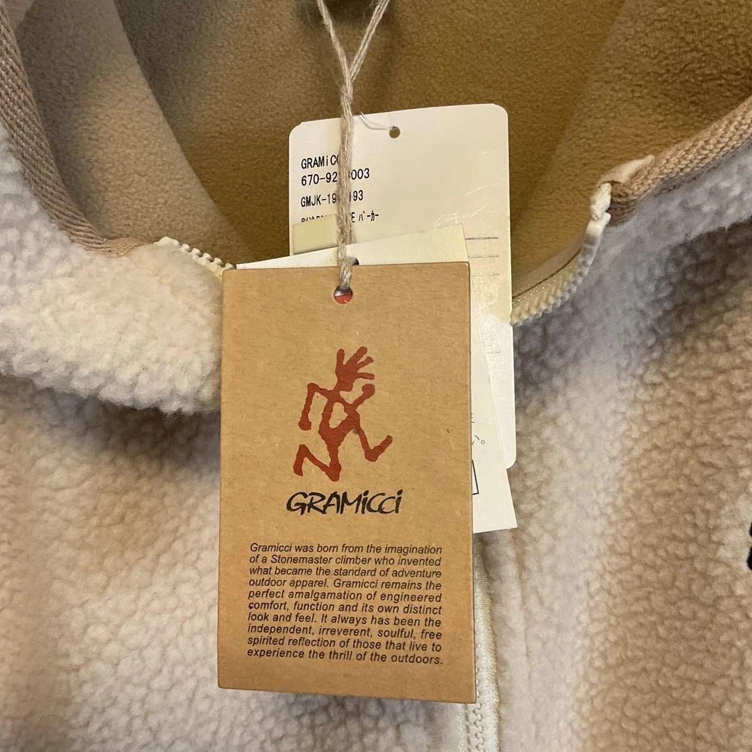 GRAMICCI Fleece Jacket, Size M, Beige