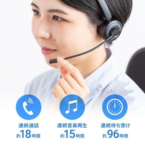 【Big Price Reduction】Bluetooth Headset, Monaural Type MM-BTMH66BK