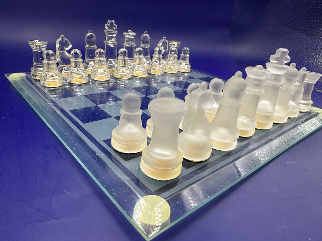 Glass Chess Set