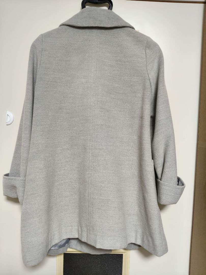 【dazzlin】Dazzlin Light Gray Coat, One Size, Outerwear, Autumn/Winter