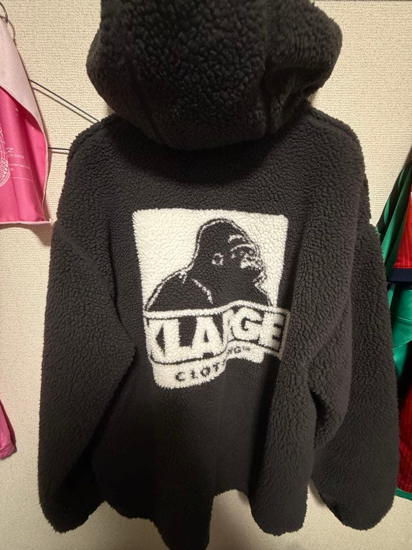XLARGE Fleece Jacket Dark Gray