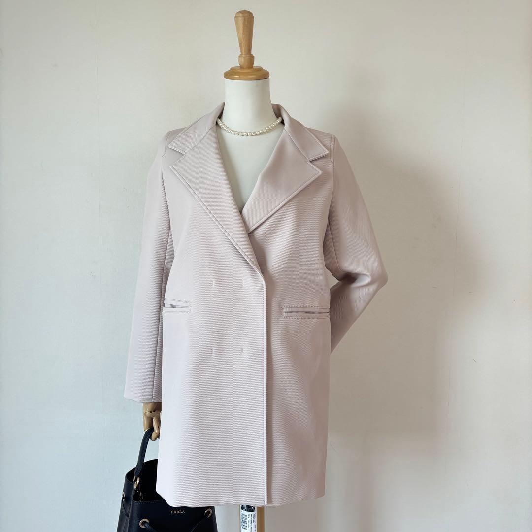 Excellent Condition: Stunning Lure Chester Coat - Made in Japan - Long Beige Coat