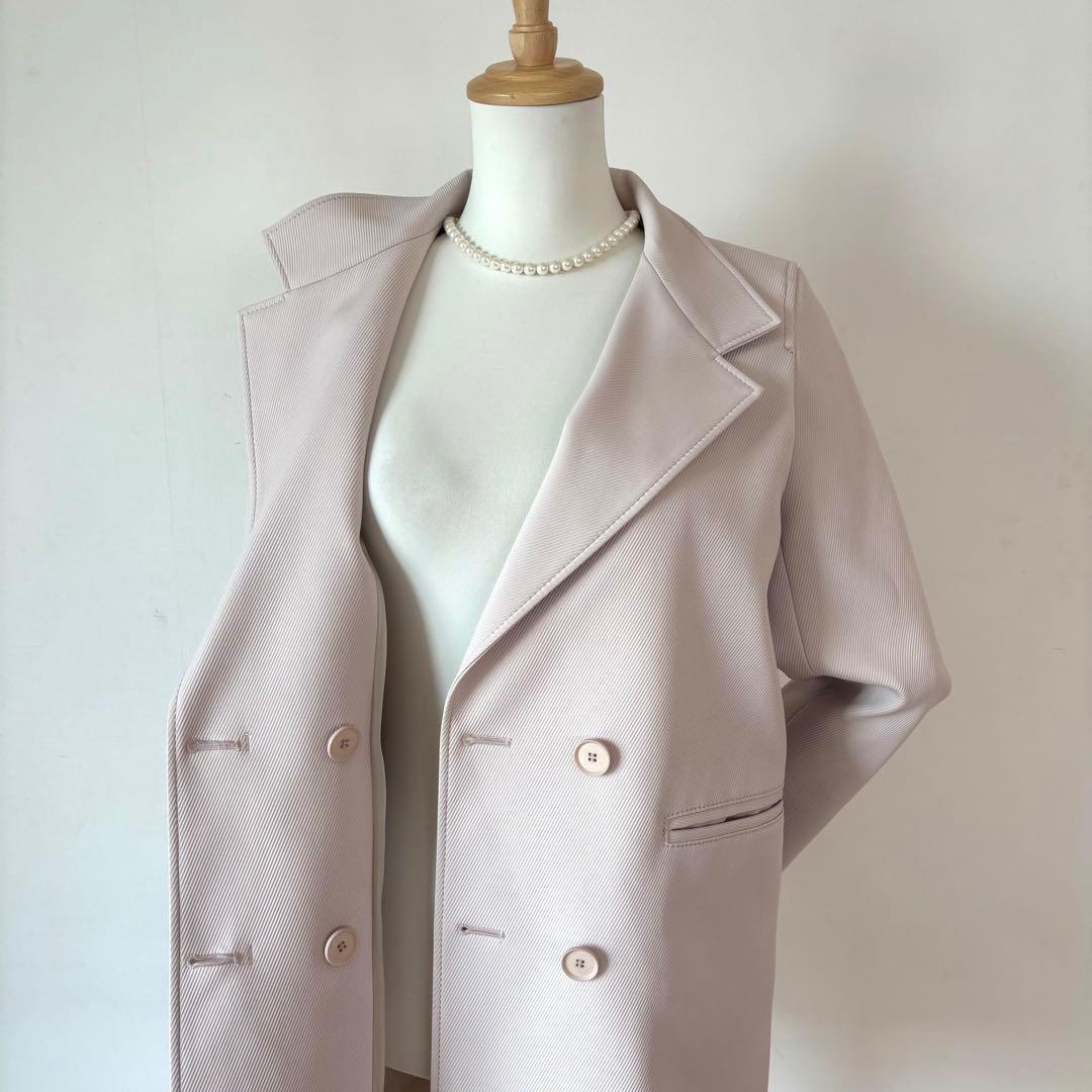 Excellent Condition: Stunning Lure Chester Coat - Made in Japan - Long Beige Coat