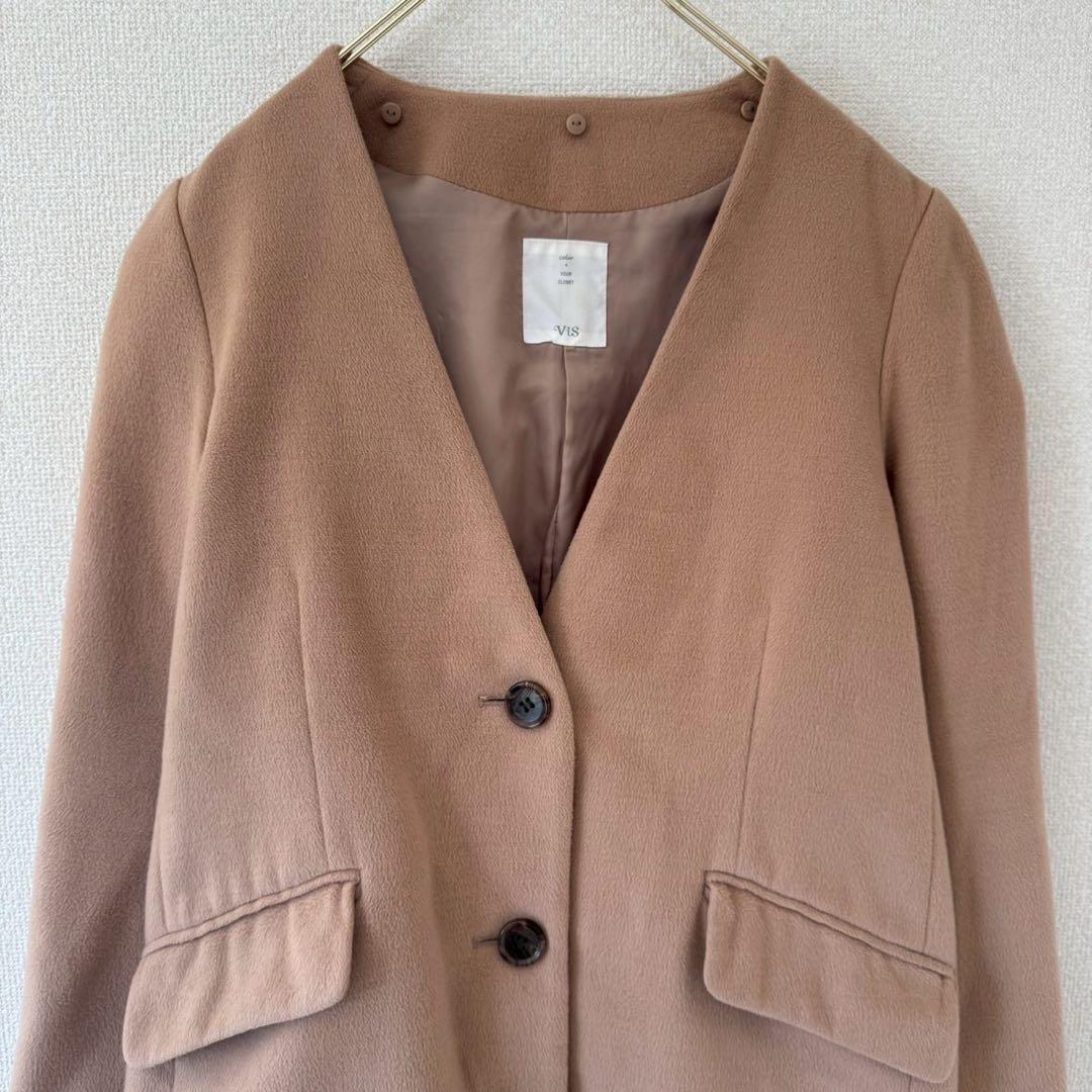 Vis - Outerwear Chester Coat - Simple Brown - L