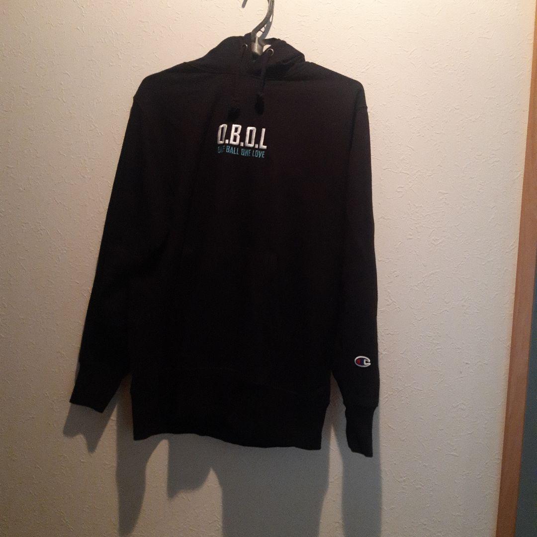 Champion Black Hooded Sweatshirt S