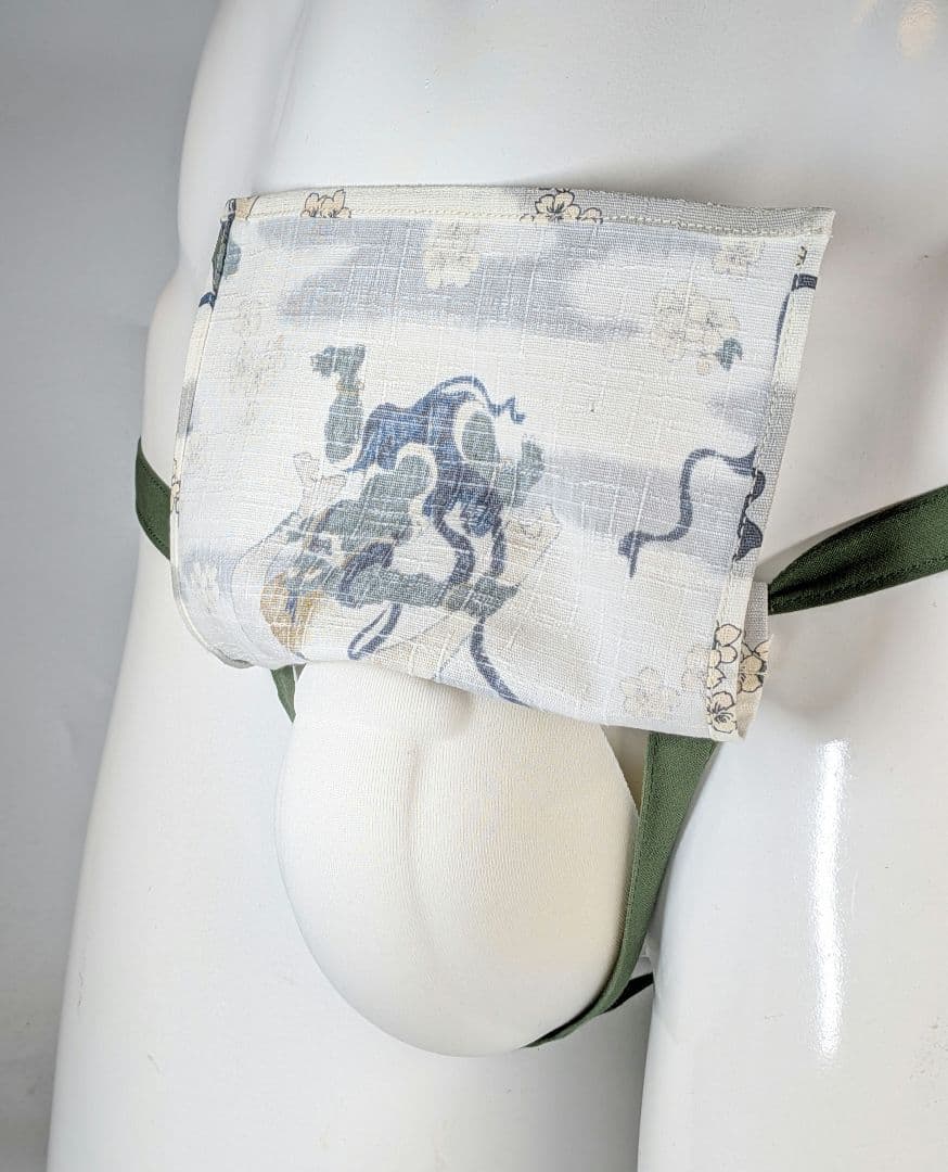 Front-tie Fundoshi (No. E154) White Fujin