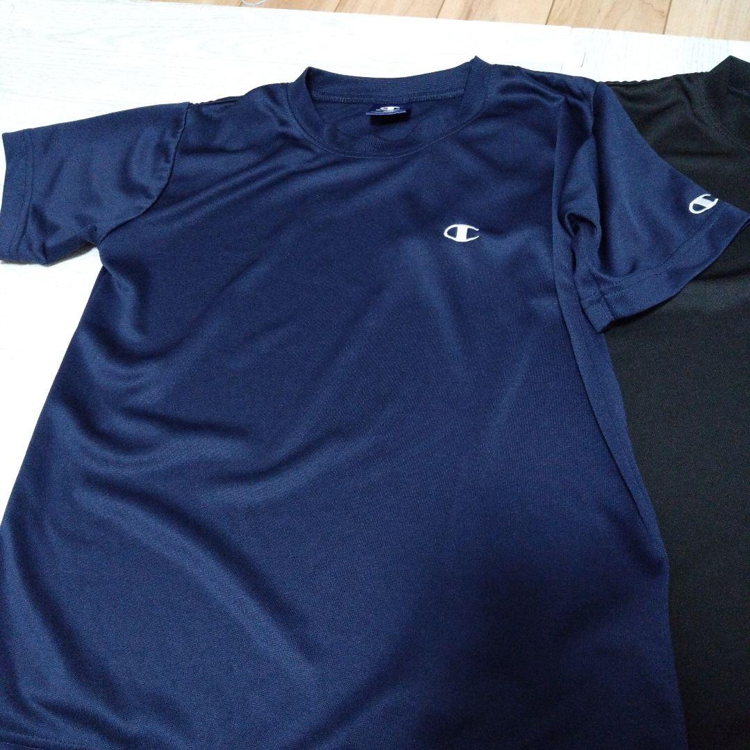 Champion 150 T-shirt Set of 2, Navy & Black, Quick-Drying