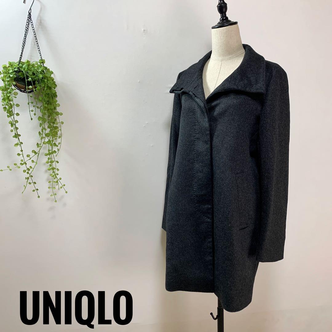 B52 UNIQLO Coat Cashmere Blend Chester Coat Plain