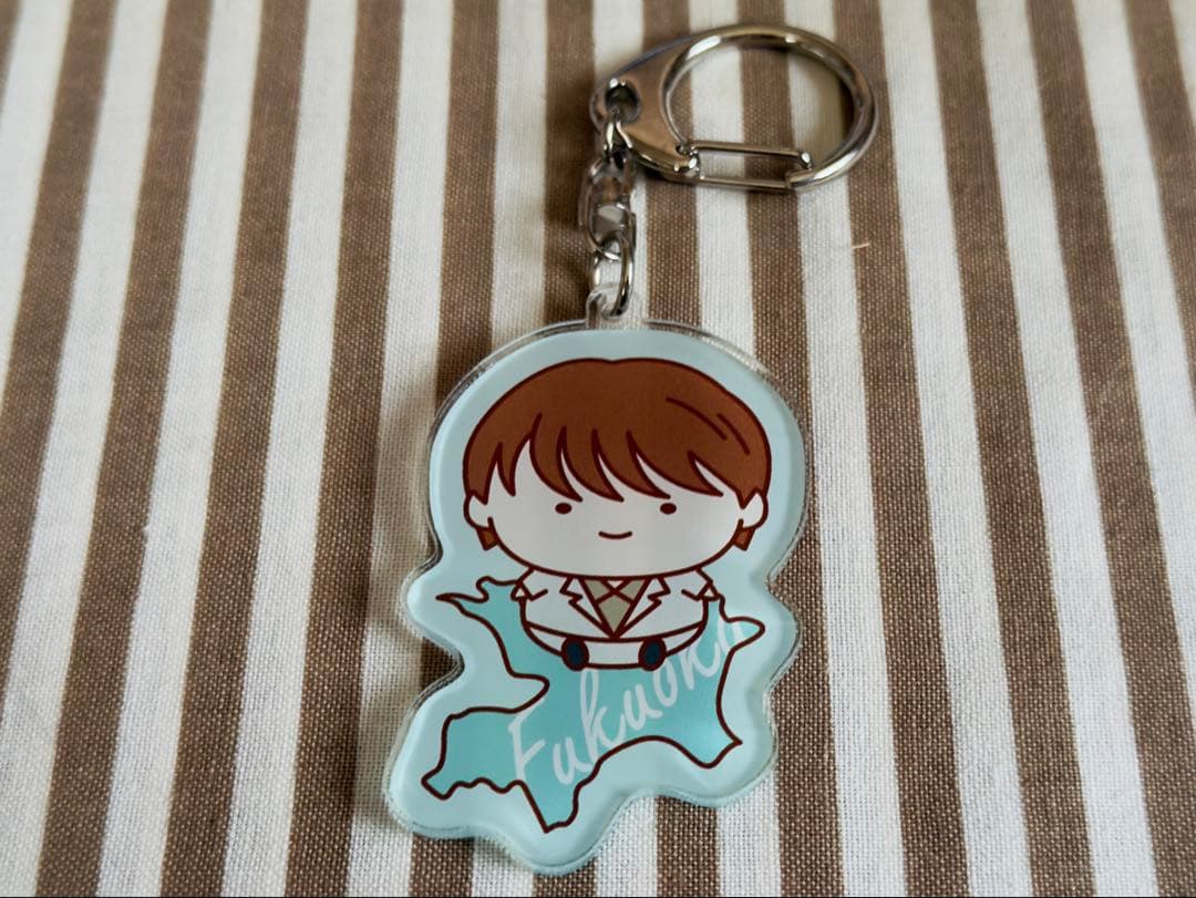 Super Express Aloha RiB Local Acrylic Keyholder Fukuoka