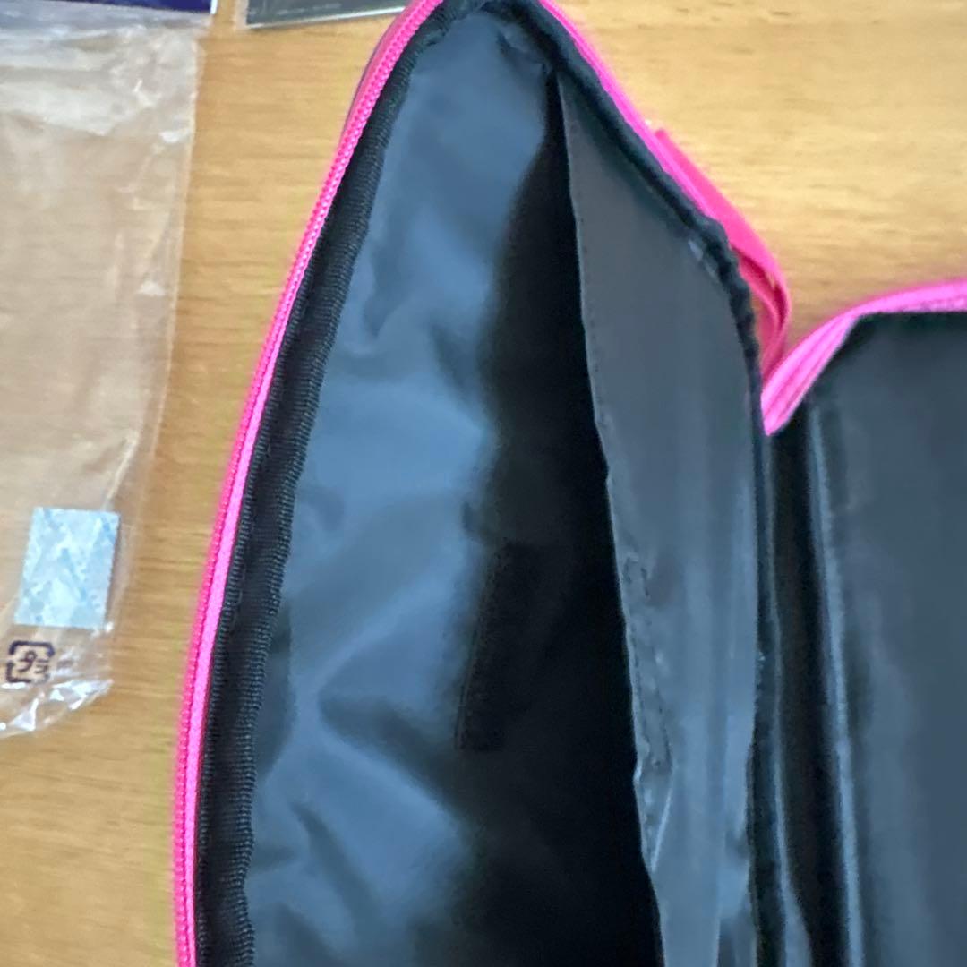 Mizuno Table Tennis Racket Soft Case Navy/Pink