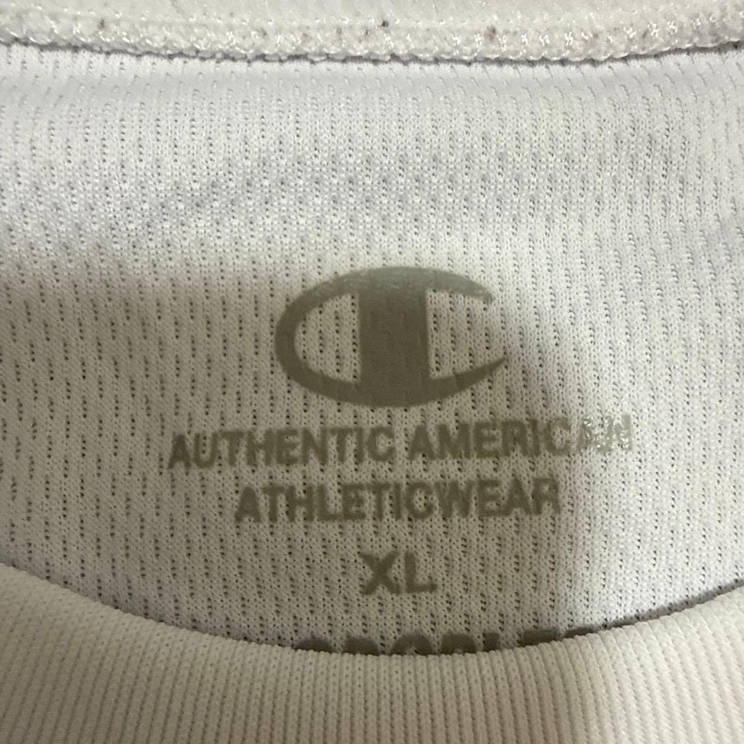 Champion Long Sleeve T-Shirt XL White